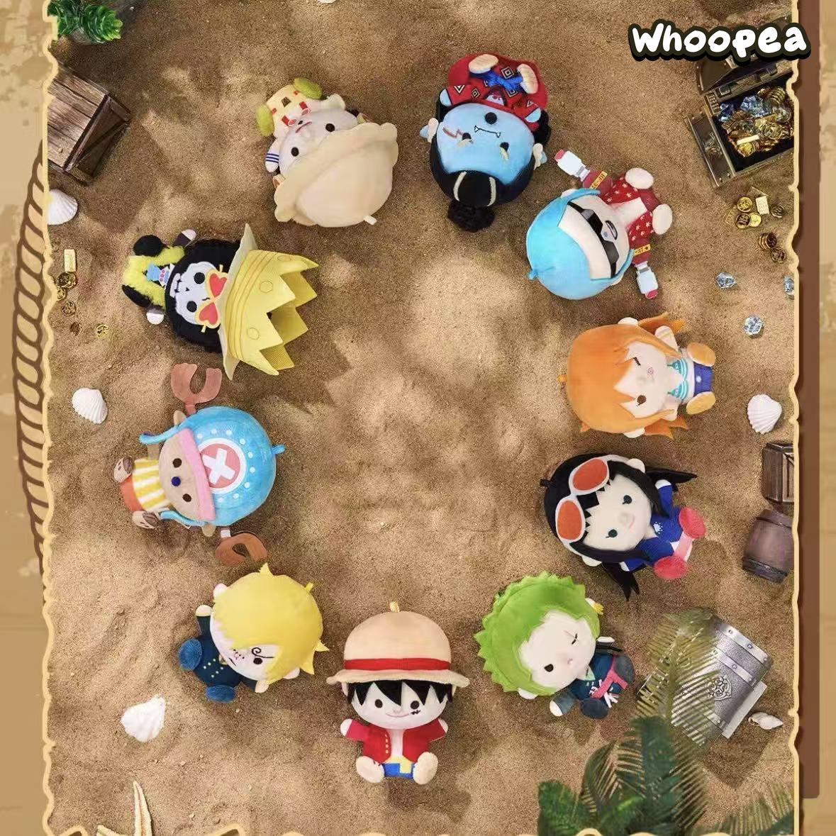 One Piece Regular Series Plush finger puppet Blind Box