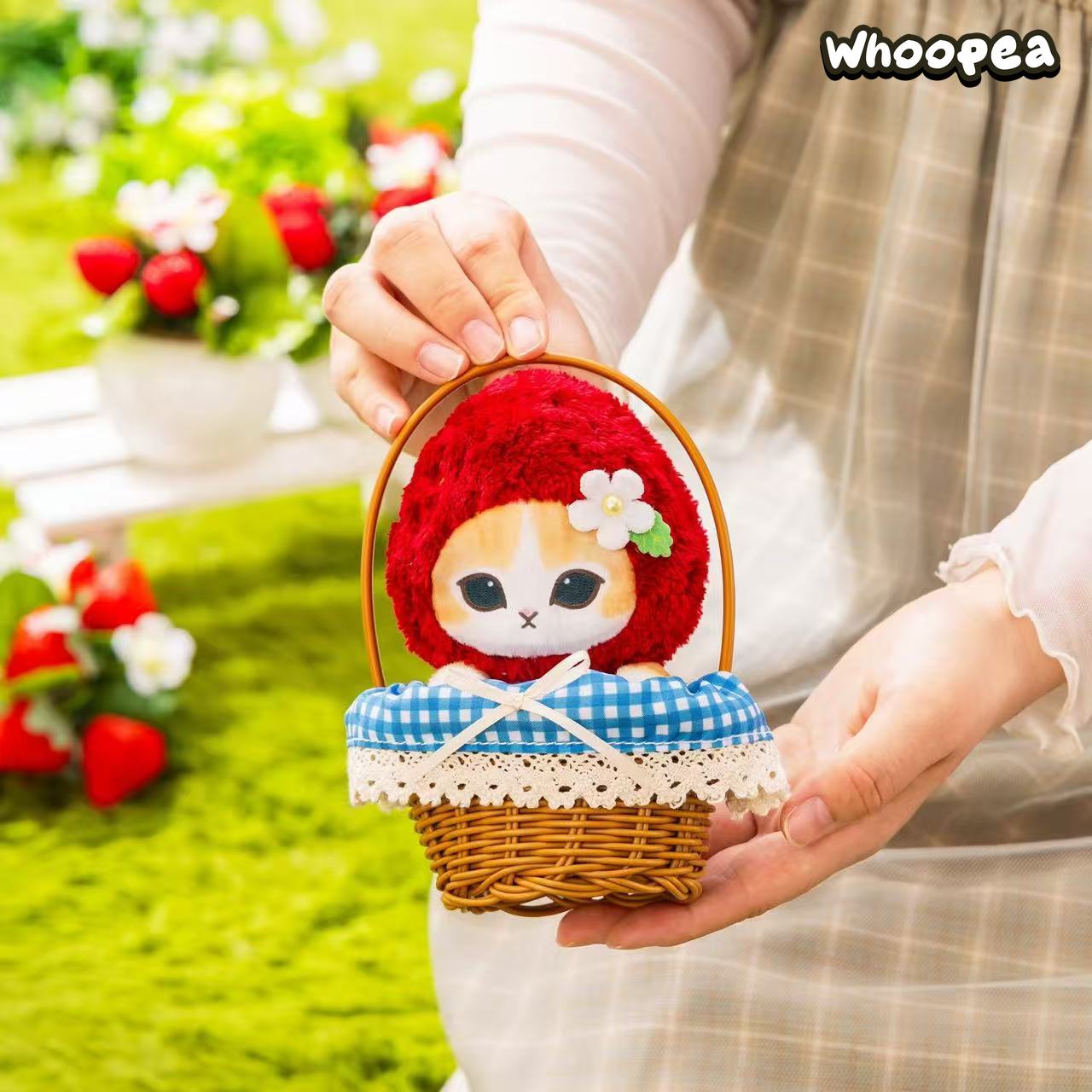 Mofusand MERCI STRAWBERRY Series Plush Pendant (PRE-ORDER)