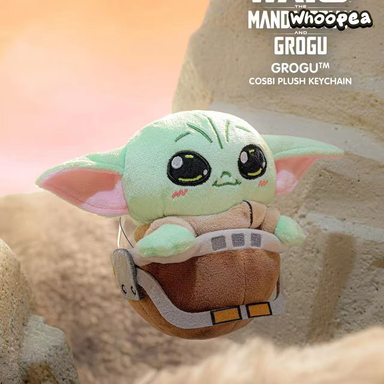 Star Wars The Mandalorian and Grogu Cosbi Plush Keychain Blind Box