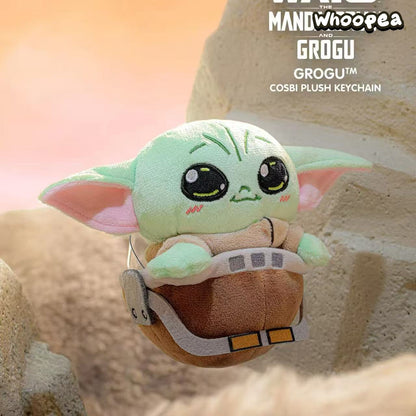 Star Wars The Mandalorian and Grogu Cosbi Plush Keychain Blind Box