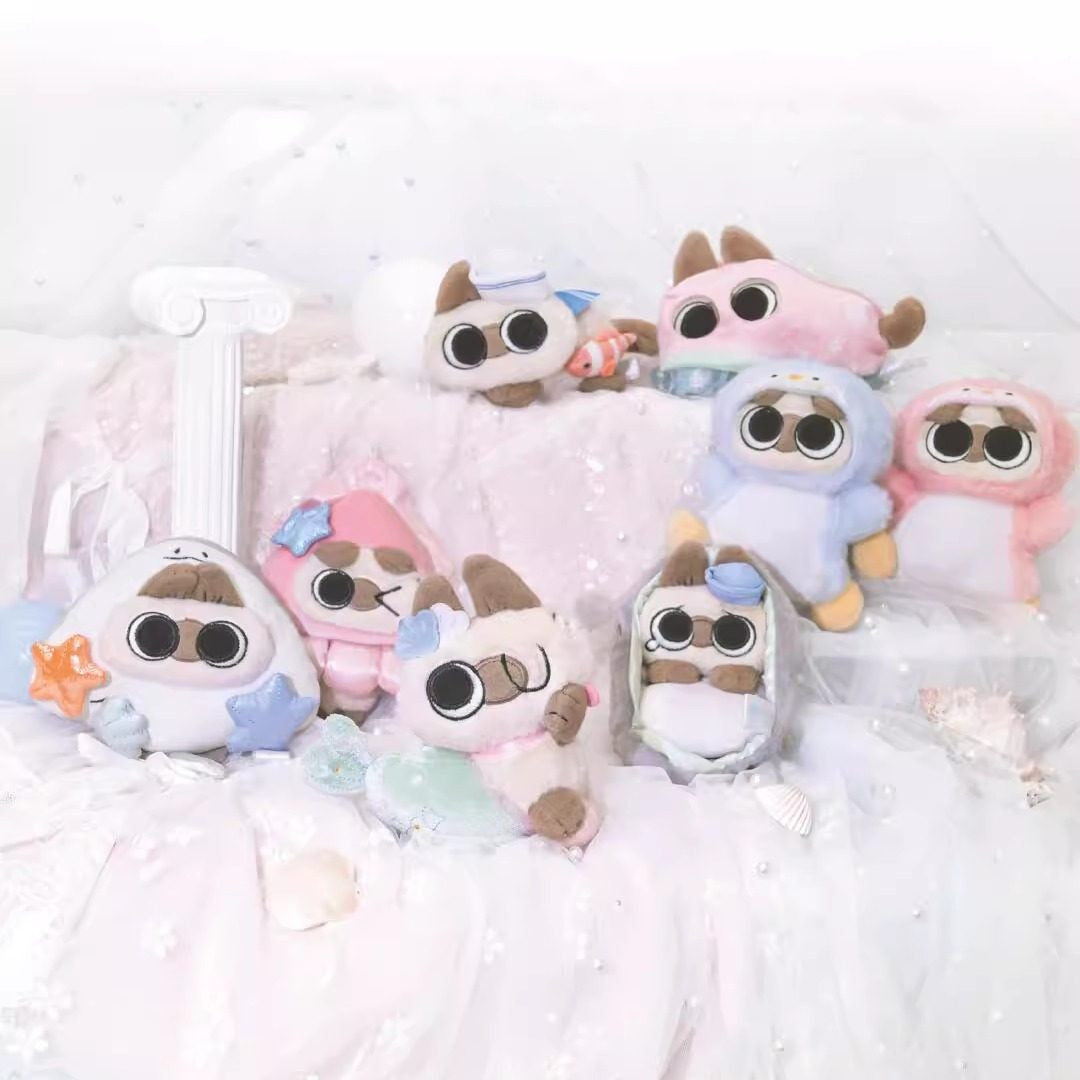 Nobeko Azukisan Oceanic Series Plush Pendant Blind Box