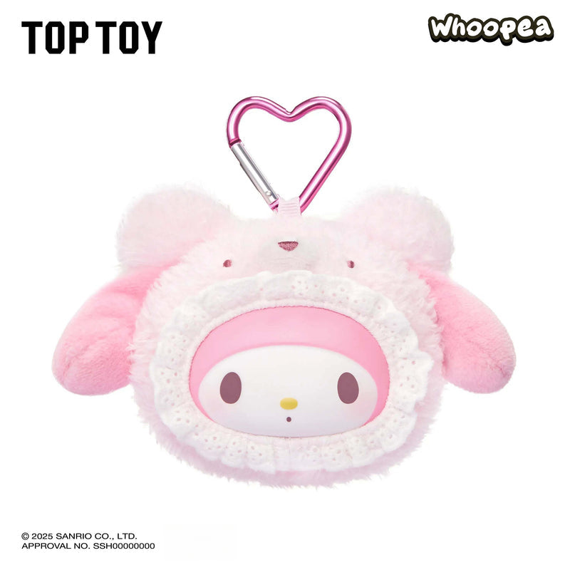 SANRI0 Fluffy Teddy Bear Plush Keychain Gift Blind Box