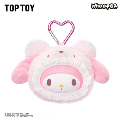 SANRI0 Fluffy Teddy Bear Plush Keychain Gift Blind Box