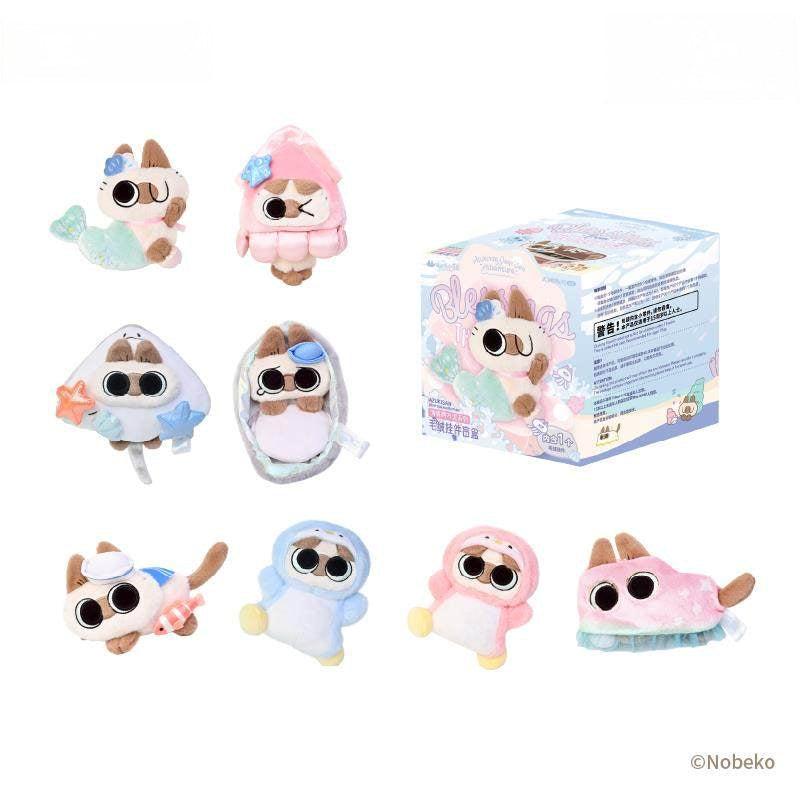 Nobeko Azukisan Oceanic Series Plush Pendant Blind Box – WHOOPEA