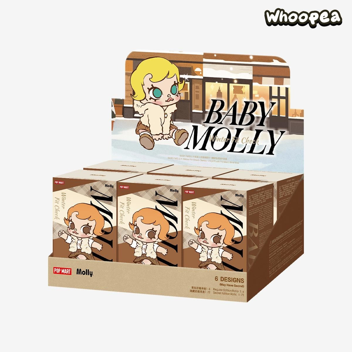 Baby Molly Winter Fit Check Series-Vinyl Plush Pendant Blind Box (PRE-ORDER)