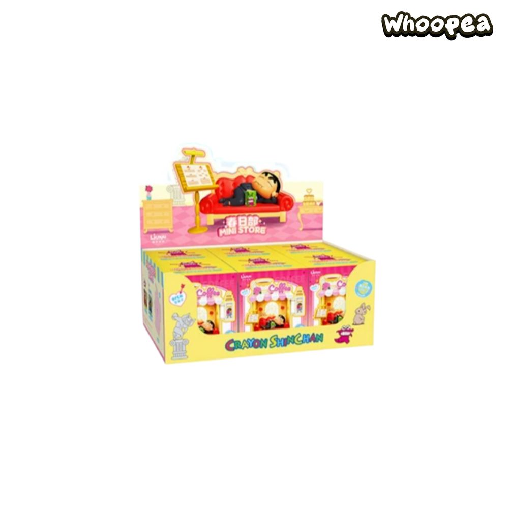 Crayon Shin-chan Kasukabe Mini Store Series Figures Blind Box