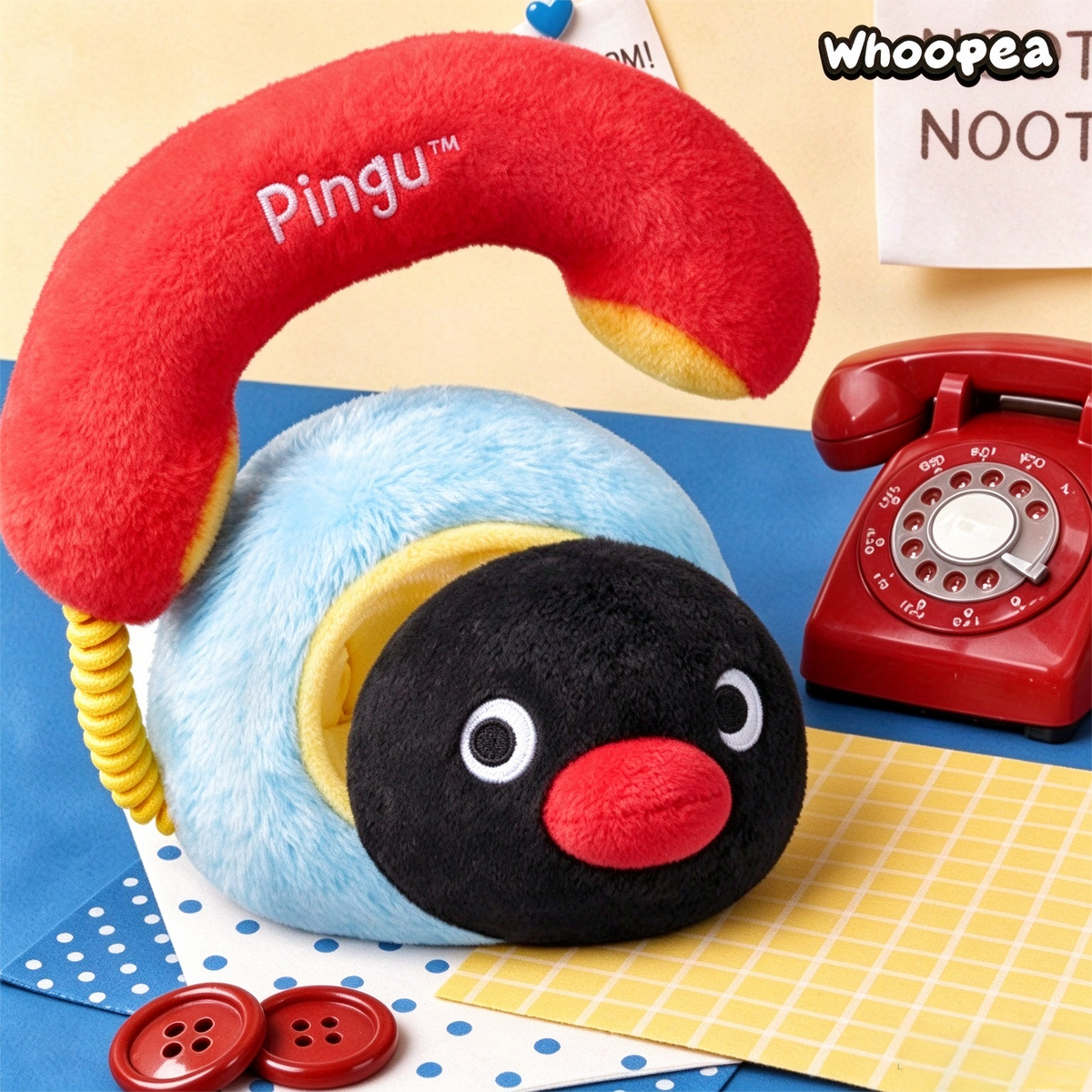 Pingu Home Living Diary Series Plush Pendant Blind Box