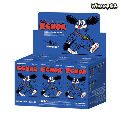 LUCKY LOOP × ECHOA Endless Hertz Series Plush Charm Blind Box