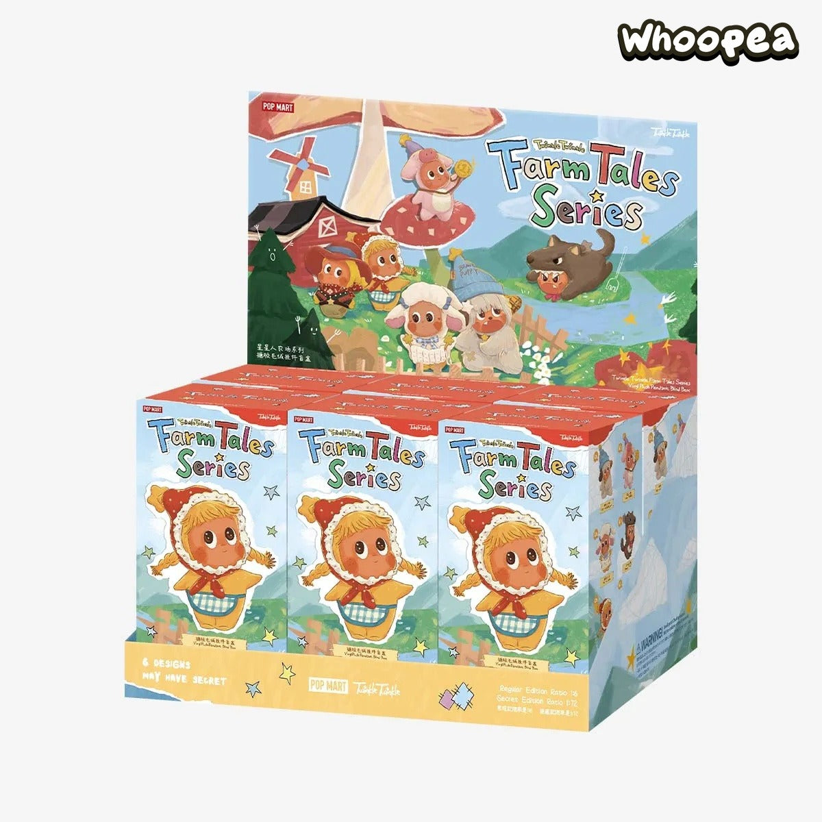 POP MART Twinkle Twinkle Farm Tales Series Vinyl Plush Pendant Blind Box (PRE-ORDER)