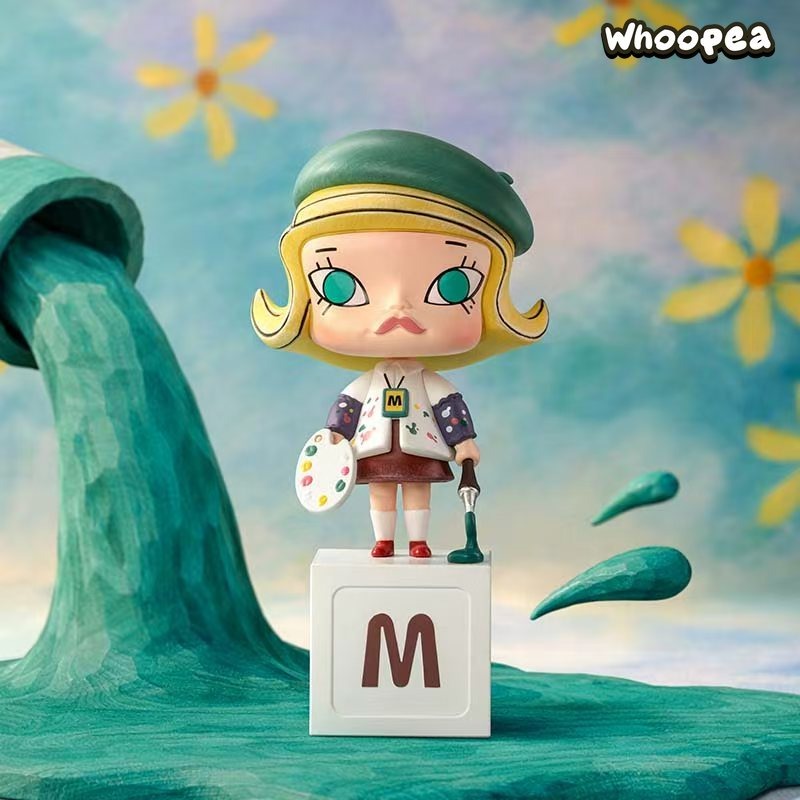 POP MART MOLLY 20th Anniversary Scenery Along the Way Series Figure Blind Box