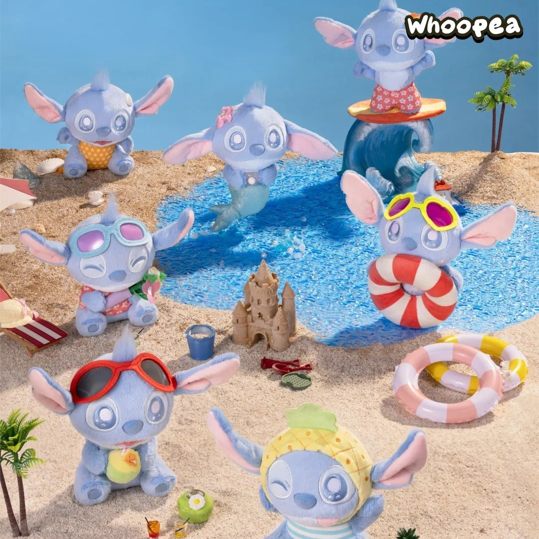 DSN Stitch Summer Beach Series Plush Pendant Blind Box