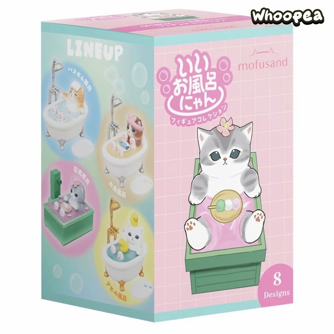 mofusand Nice Bath Meow Series Figure Blind Box