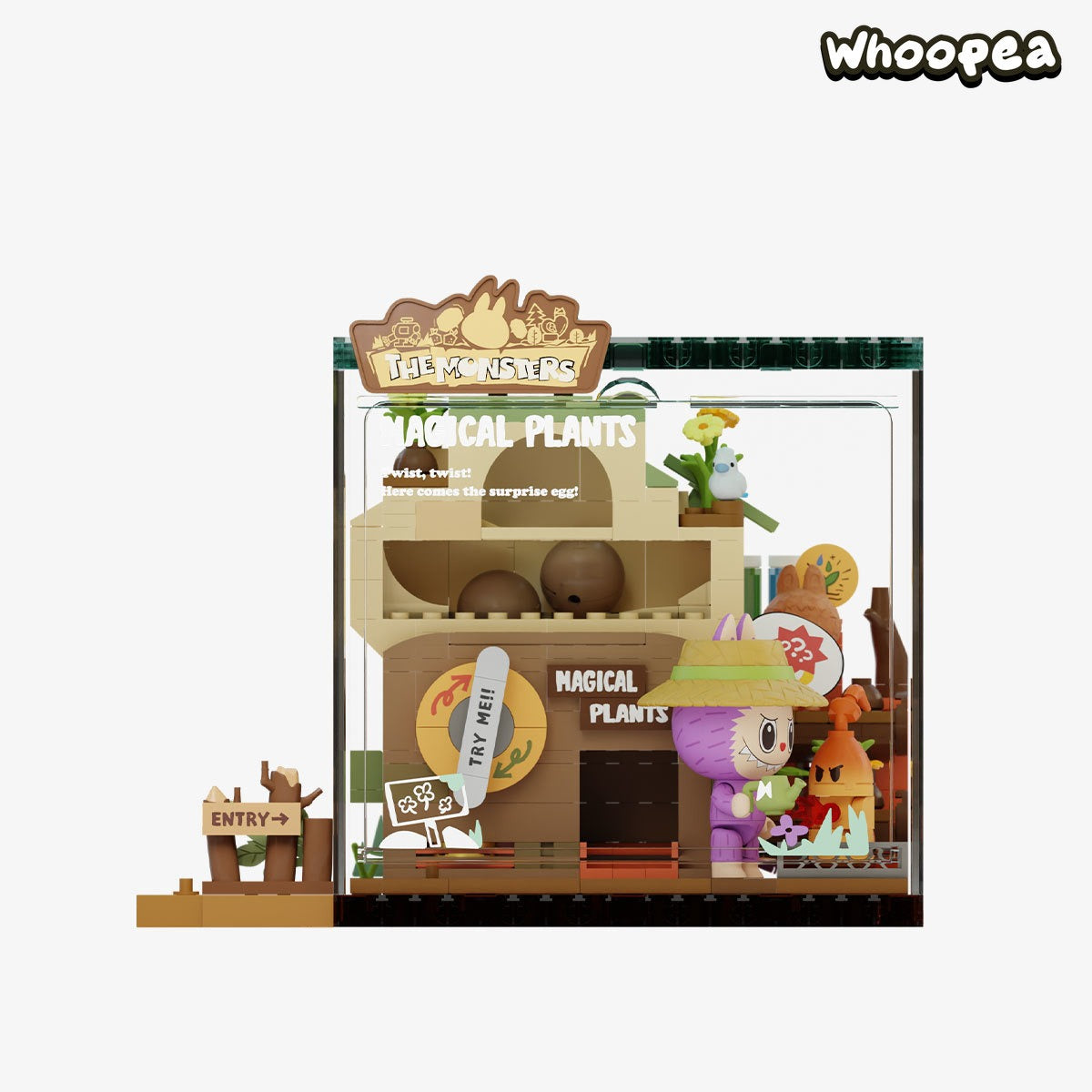 THE MONSTERS Forest Secret Base Series Blocks Part 2 – WHOOPEA