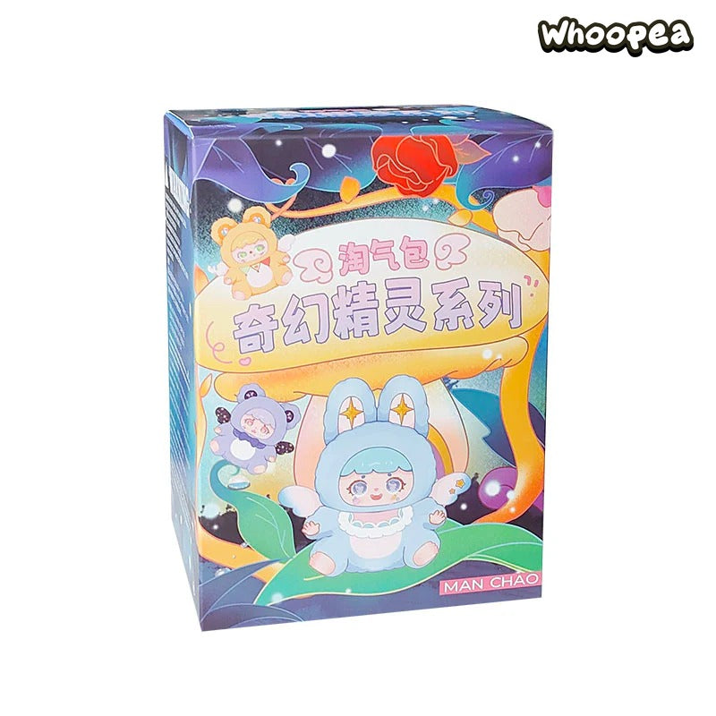 ManChao Naughty Baby Playful Kid Fantasy Elf Series Plush Doll, Blind Box