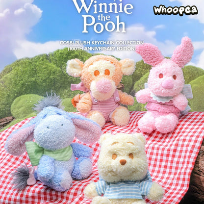 DSN Winnie the Pooh 100th Anniversary Edition Series Plush Pendant Blind Box