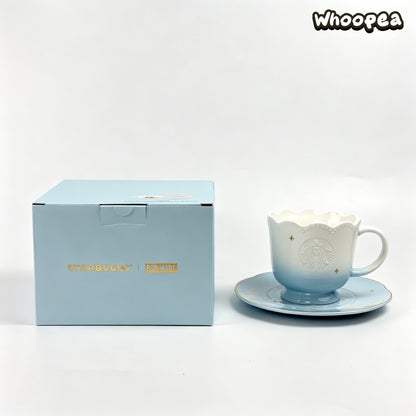 POP MART × Starbucks Molly  Soft Snow Starry Dream Series Collection