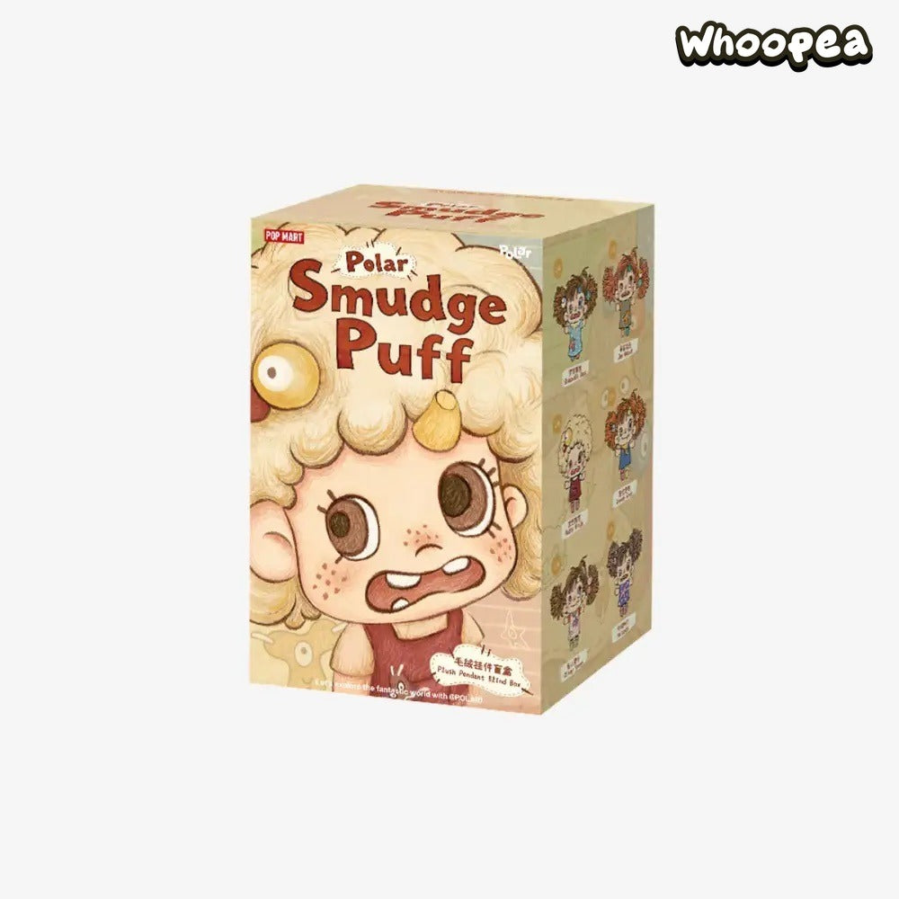 POP MART POLAR Smudge Puff Series Vinyl Plush Pendant Blind Box (PRE-ORDER)