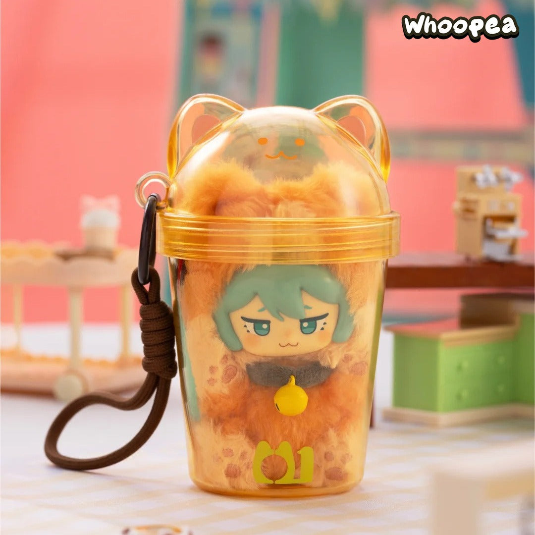 Hatsune Miku Milk Tea Cup Series Plush Charm Blind Box