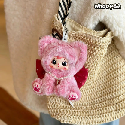 Samuel Velvet Rainbow Meow Series Plush Pendant Blind Box