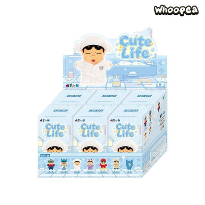 CRAYON Shinchan Cute Life Series Plush Charm Blind Box
