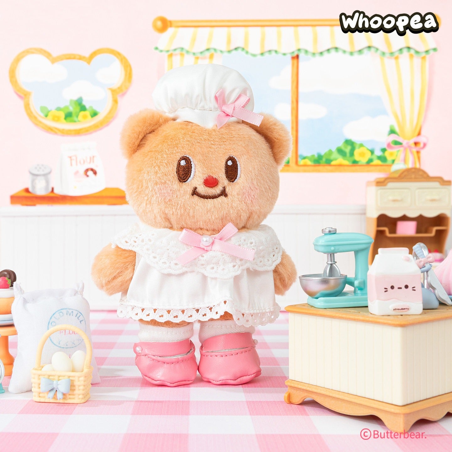 Butterbear Sweetheart Bakery Series Plush Pendant Blind Box