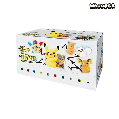 Pokémon Nuzzle Cheeks Series Plush Toy Card Display Blind Box