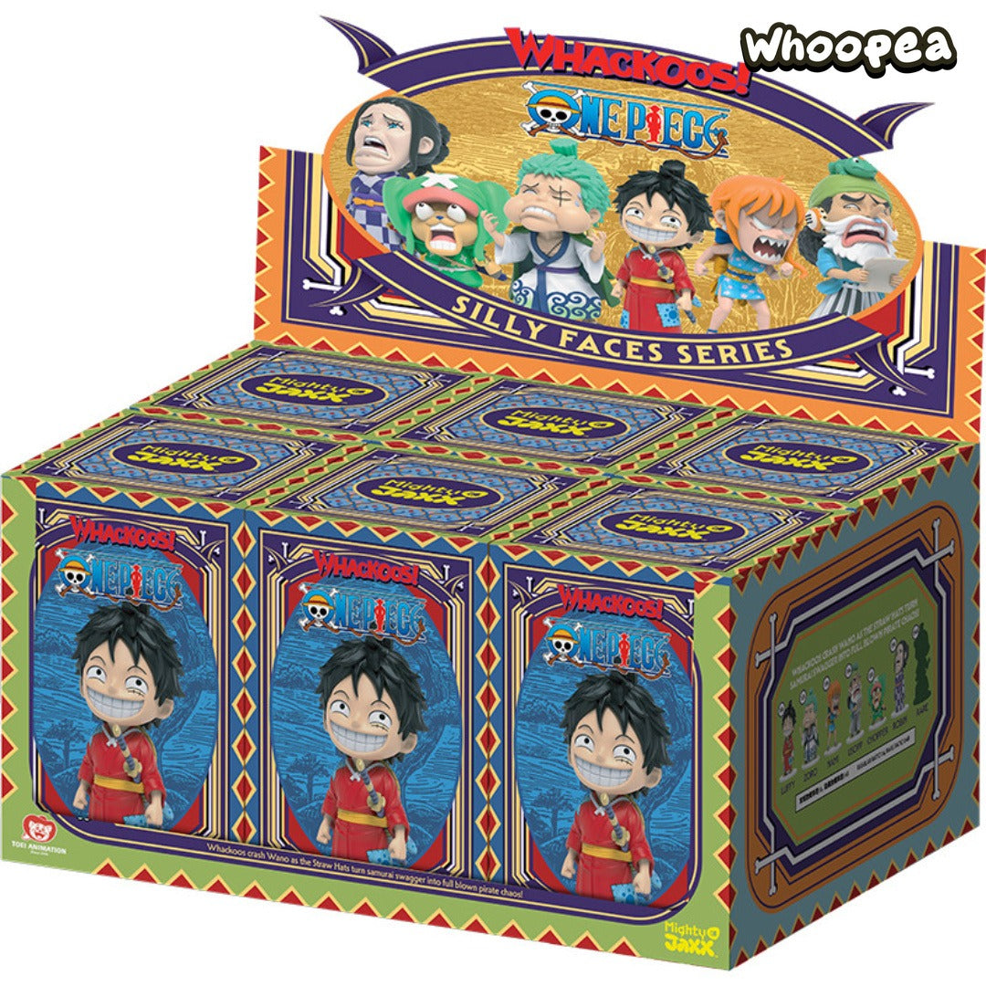 Whackoos One Piece Silly Faces Series Figure Blind Box (PRE-ORDER)