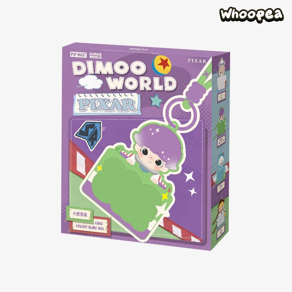 POP MART DIMOO WORLD × PIXAR Series Card Holder Blind Box (PRE-ORDER)