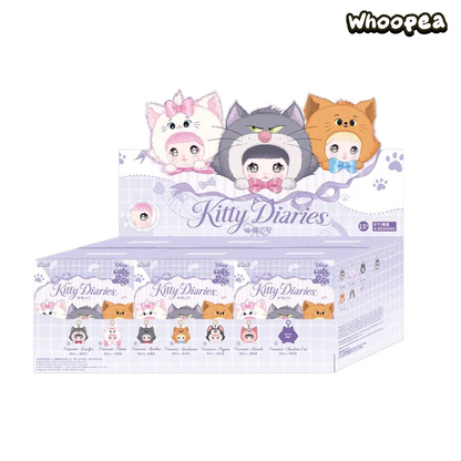 Nommi × DSN Kitty Diaries Series Mini Plush Pendant Blind Box
