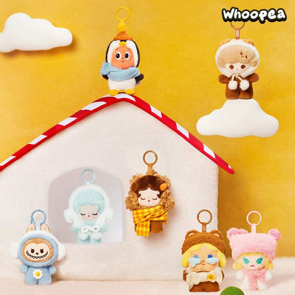 POP BEAN Fluffy &amp; Cozy Serie – Plüschanhänger (Überraschungsbox) 