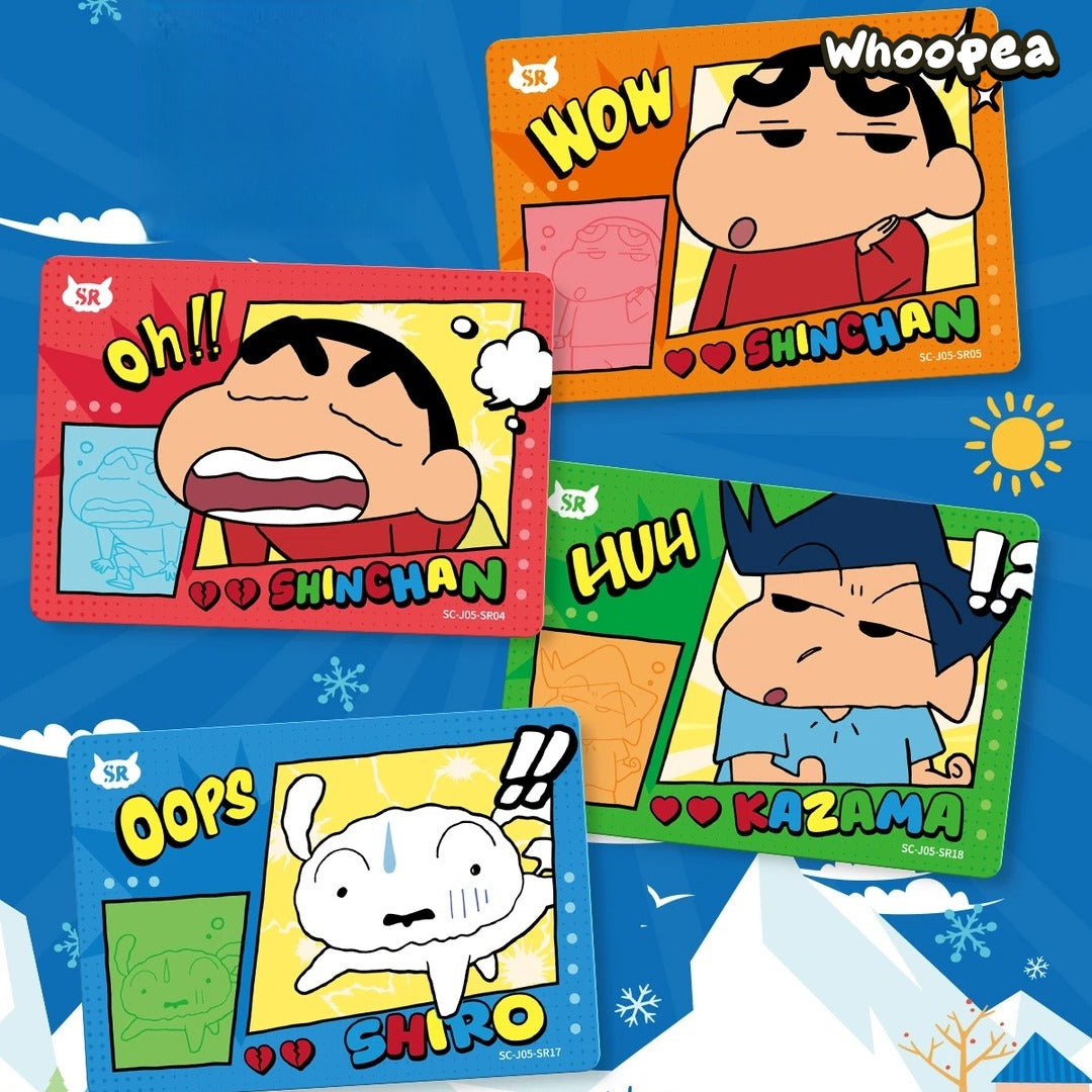 Crayon Shin-chan Winter Joy V5 Series Trading Card Blind Box