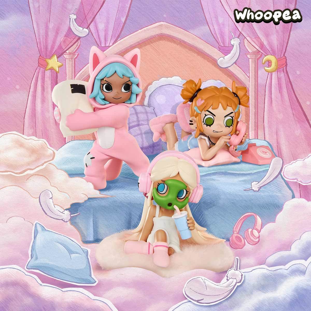 Lil Peach Riot Sleepover Series Figures, Blind Box