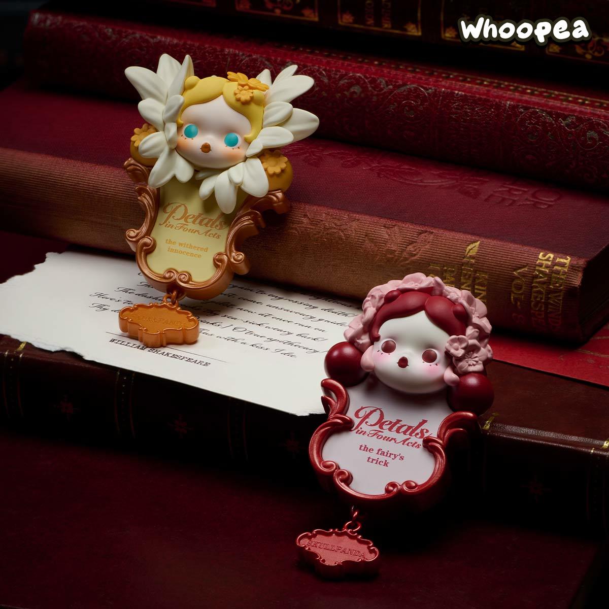 POP MART SKULLPANDA Petals in Four Acts Series Fridge Magnet Blind Box (PRE-ORDER）