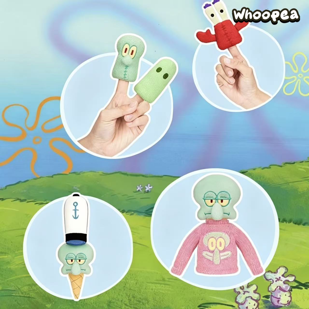 SpongeBob What's In Bikini Bottom Series Plush Sticker Blind Bag