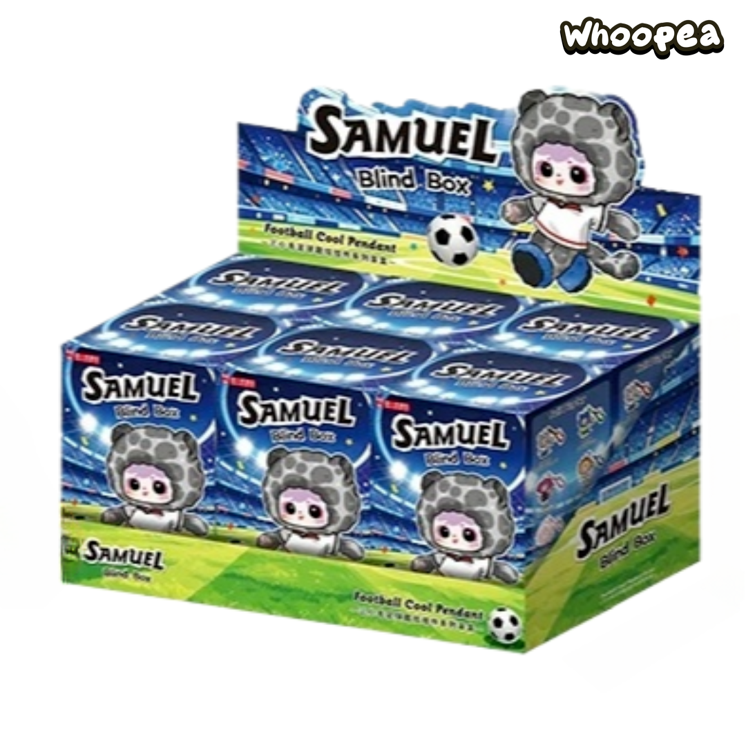 Samuel Football Cool Series Plush Pendant Blind Box