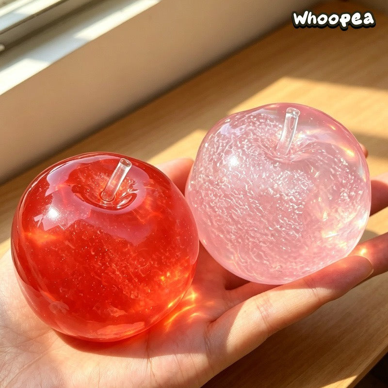 Crystal Slushy Fruit Squishy Zero Bounce Back Squishy - Sensory Fidget Toy