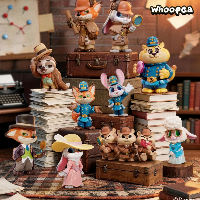 DSN Zootopia Detective of the Fog City Series Figure Blind Box