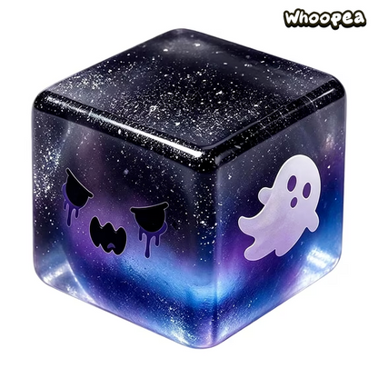Halloween Ghost Cube Slow Rising TPR Squishy - Sensory Fidget Toy