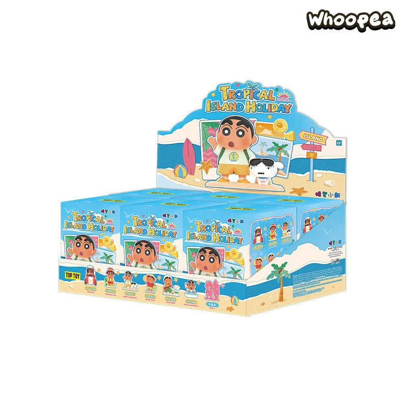 Crayon Shinchan Tropical Island Holiday Series Figure Blind Box