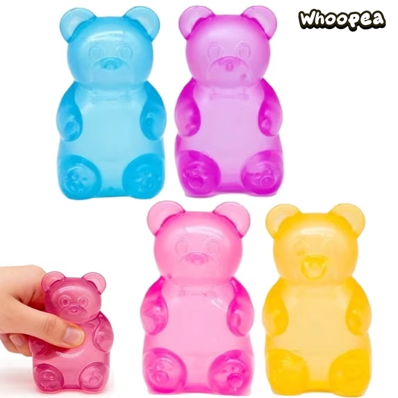 Gummy Bear TPR Slow Rising Squishy - Sensory Fidget Toy