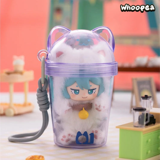 Hatsune Miku Milk Tea Cup Series Plush Charm Blind Box