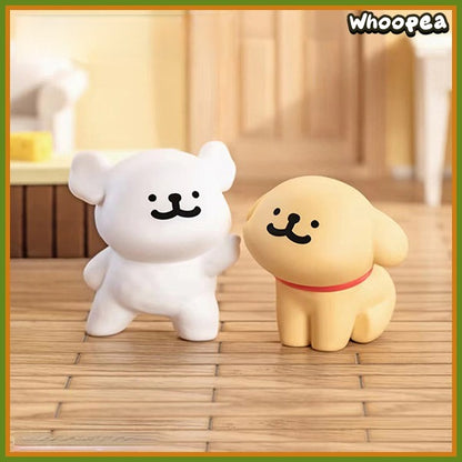 Maltese Happy Snuggling Series Figure Blind Box