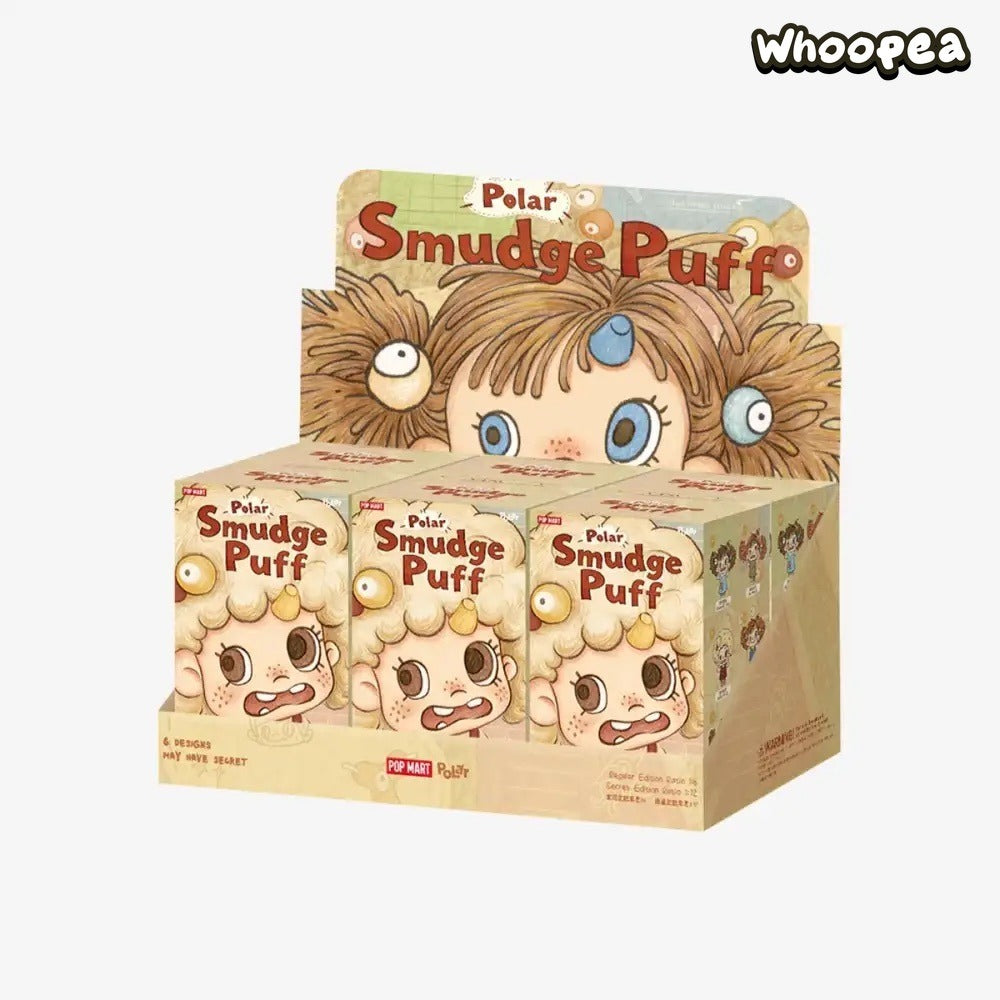 POP MART POLAR Smudge Puff Series Vinyl Plush Pendant Blind Box (PRE-ORDER)
