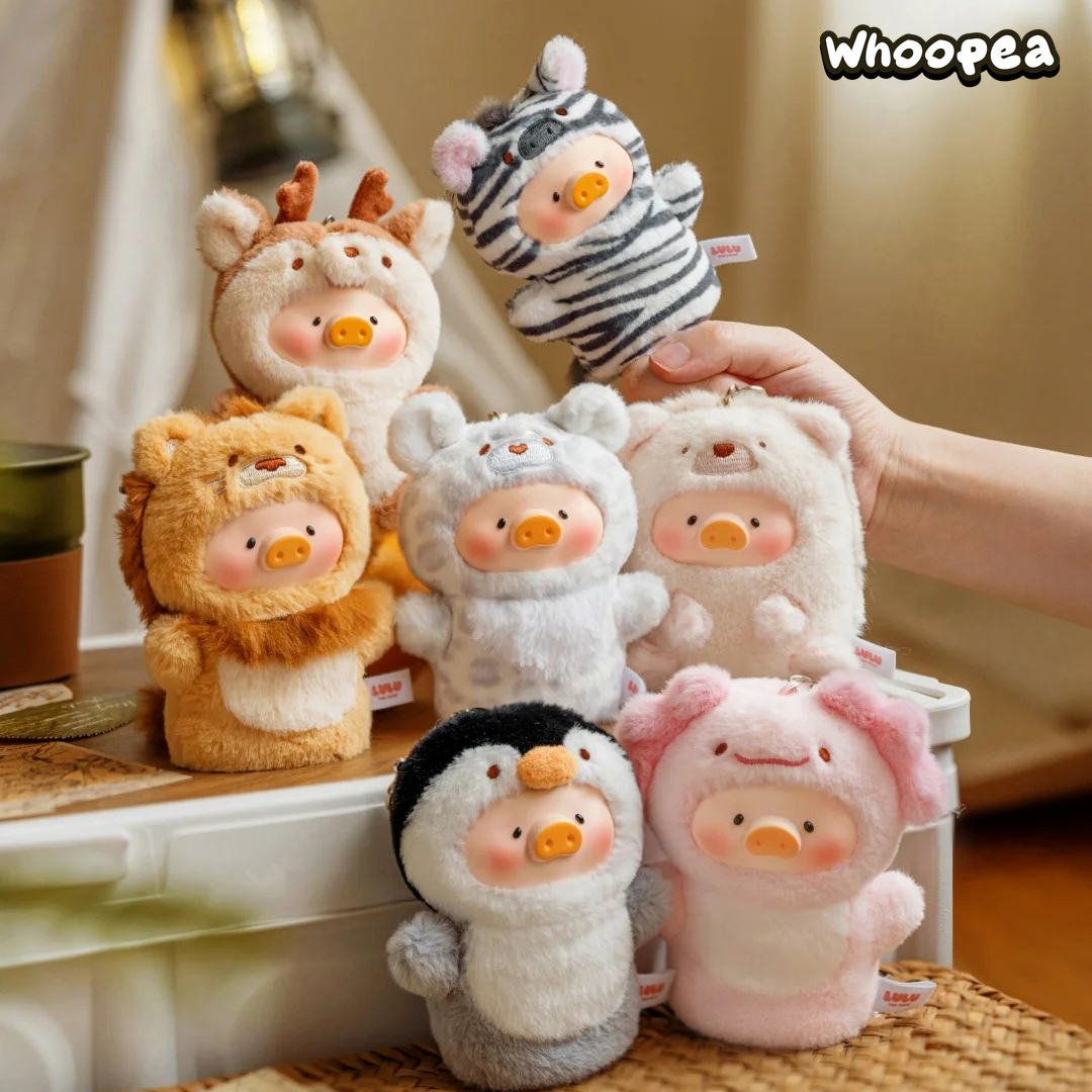 LuLu the Piggy Animal Party V2 Cutest Butler Series Vinyl Face Key Cover Pendant Blind Box (PRE-ORDER)