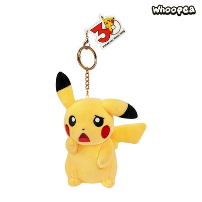 Pokémon 30th Anniversary Pikachu Expression Series Plush Charm Collection