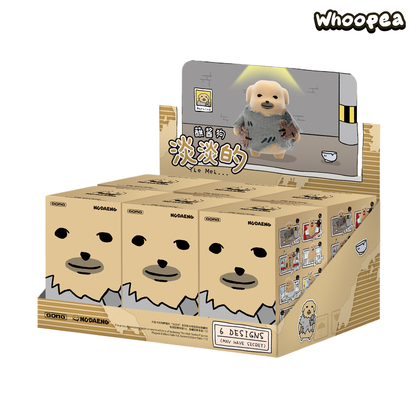 POP MART NUDAENG The Meh Series Figure Blind Box