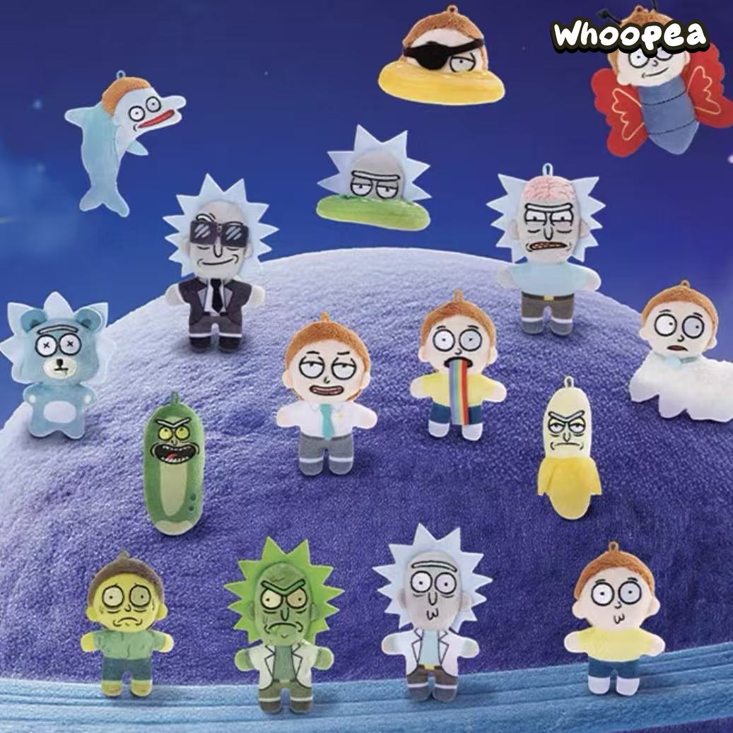 Rick and Morty MultiUniverse Series Plush Magnet Pendant Blind Bag