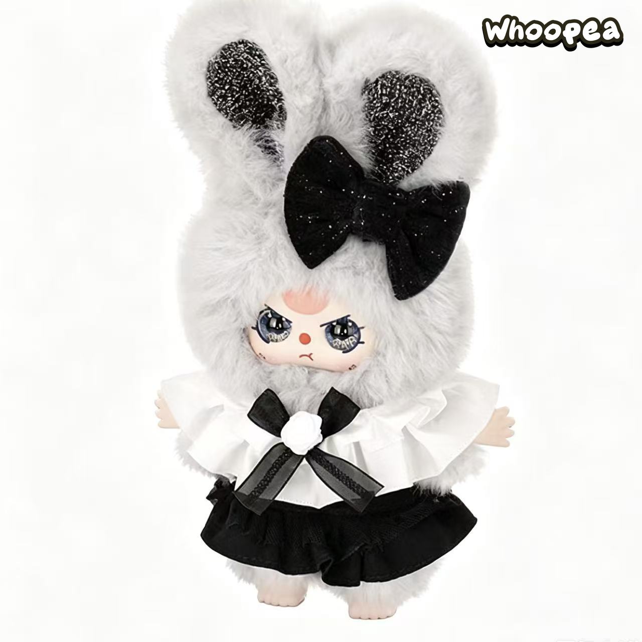 Baby Three Absolute Black White Series Plush Pendant Blind Box