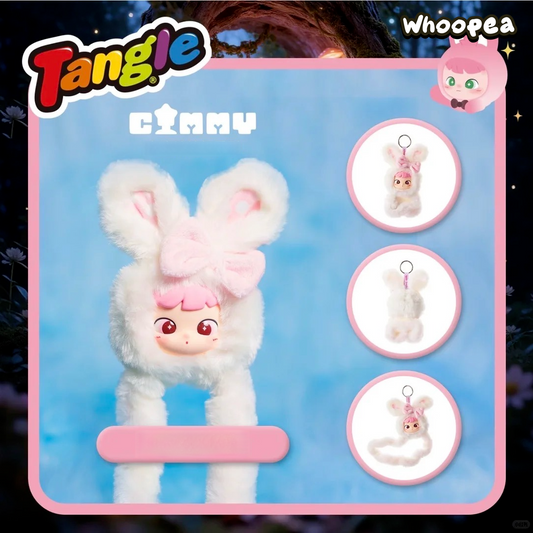 Cimmy Heartthrob & Tangle Fluffy Bunny Series Plush Pendant