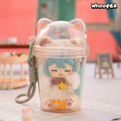 Hatsune Miku Milk Tea Cup Series Plush Charm Blind Box